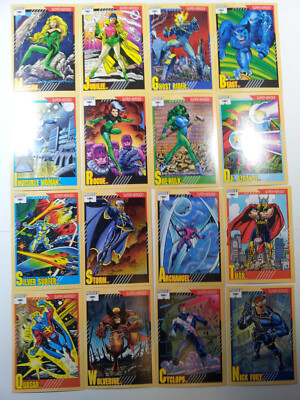 1991 MARVEL UNIVERSE Series 2 Trading Cards COMPLETE BASE SET #1