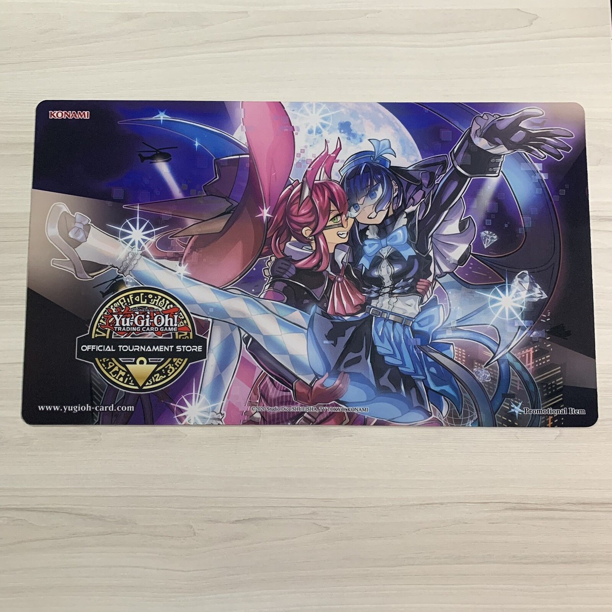 遊戯王 中国限定 決闘者大陸限定Evil☆Twin プレイマット 遊戯王 中国