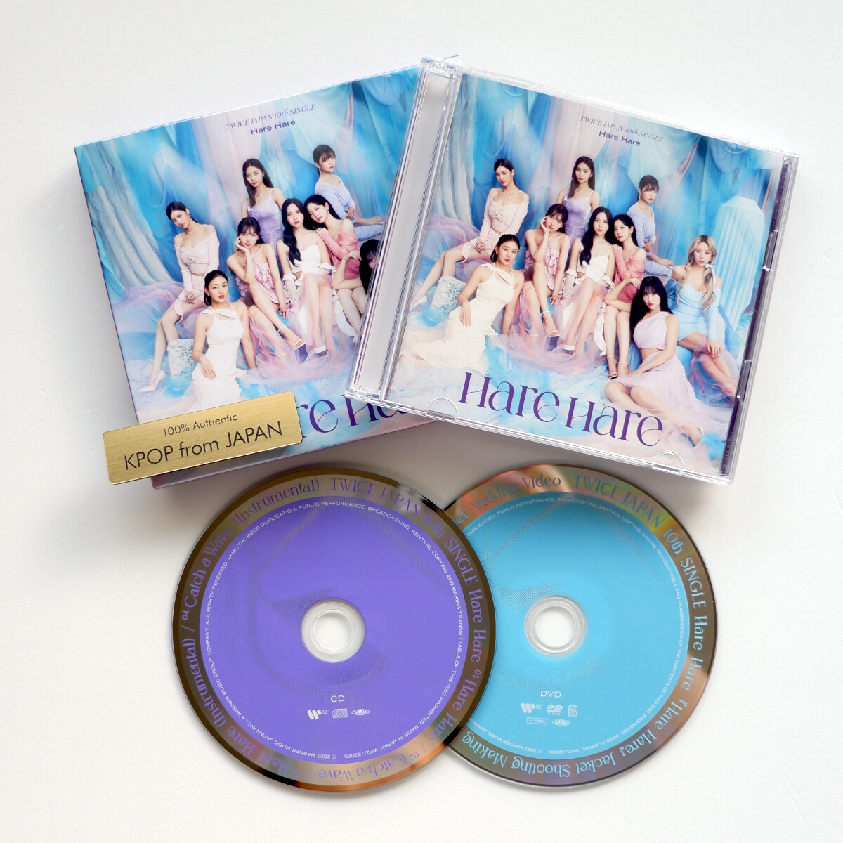 OPENED TWICE Hare Hare ONCE JAPAN ALBUM CD mina sana momo nayeon