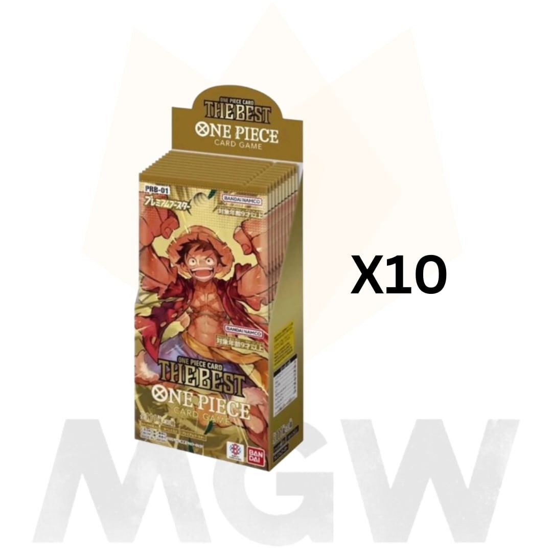 ONE PIECE PRB-01 'ONE PIECE CARD THE BEST' BOOSTER CASE 10 BOXES