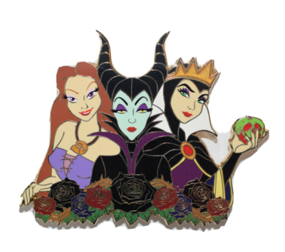 Disney FANTASY PIN Bad Girls Club Maleficent Vanessa/Ursula Queen