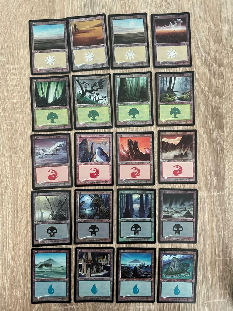 MTG 第7版 基本土地 foil 日本語版25枚セット MTG 第7版 基本土地 foil
