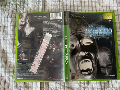 PROJECT ZERO (FATAL FRAME) Microsoft XBOX PAL ENGLISH CIB | eBay