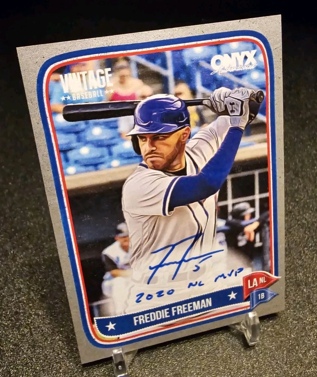 FREDDIE FREEMAN - 2024 Onyx Baseball - INSCRIPTION - 1/10 - eBay 1