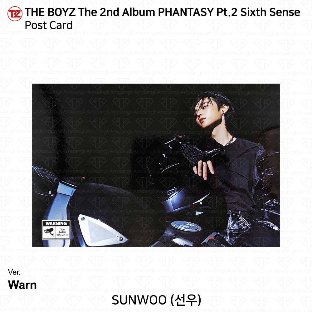 The Boyz Phantasy Pt.2 Sixth Sense Sunwoo Photocard Postcard KPOP