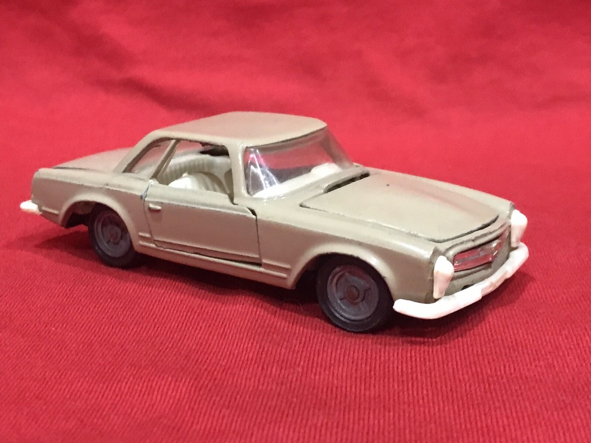 Vintage Soviet car mini replica Mercedes-Benz 230 SL USSR copy