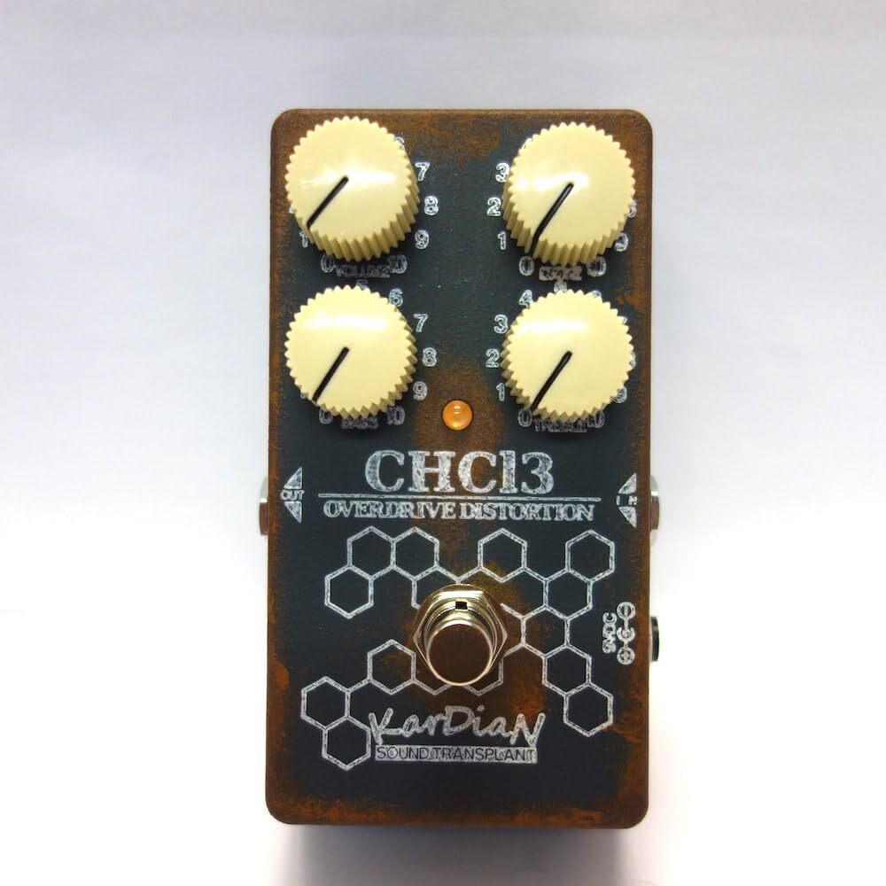 KarDiaN Overdrive Distortion CHCl3 Chloroform Guitar Effects Pedal