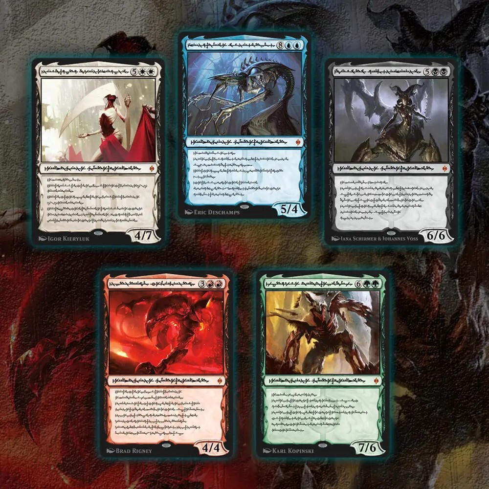MTG Secret Lair Phyrexian Praetors NON-FOIL SEALED | eBay