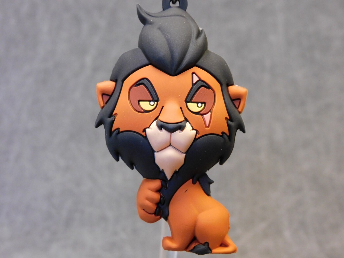 The Lion King NEW * Scar Clip * Blind Bag Series 54 Key Chain