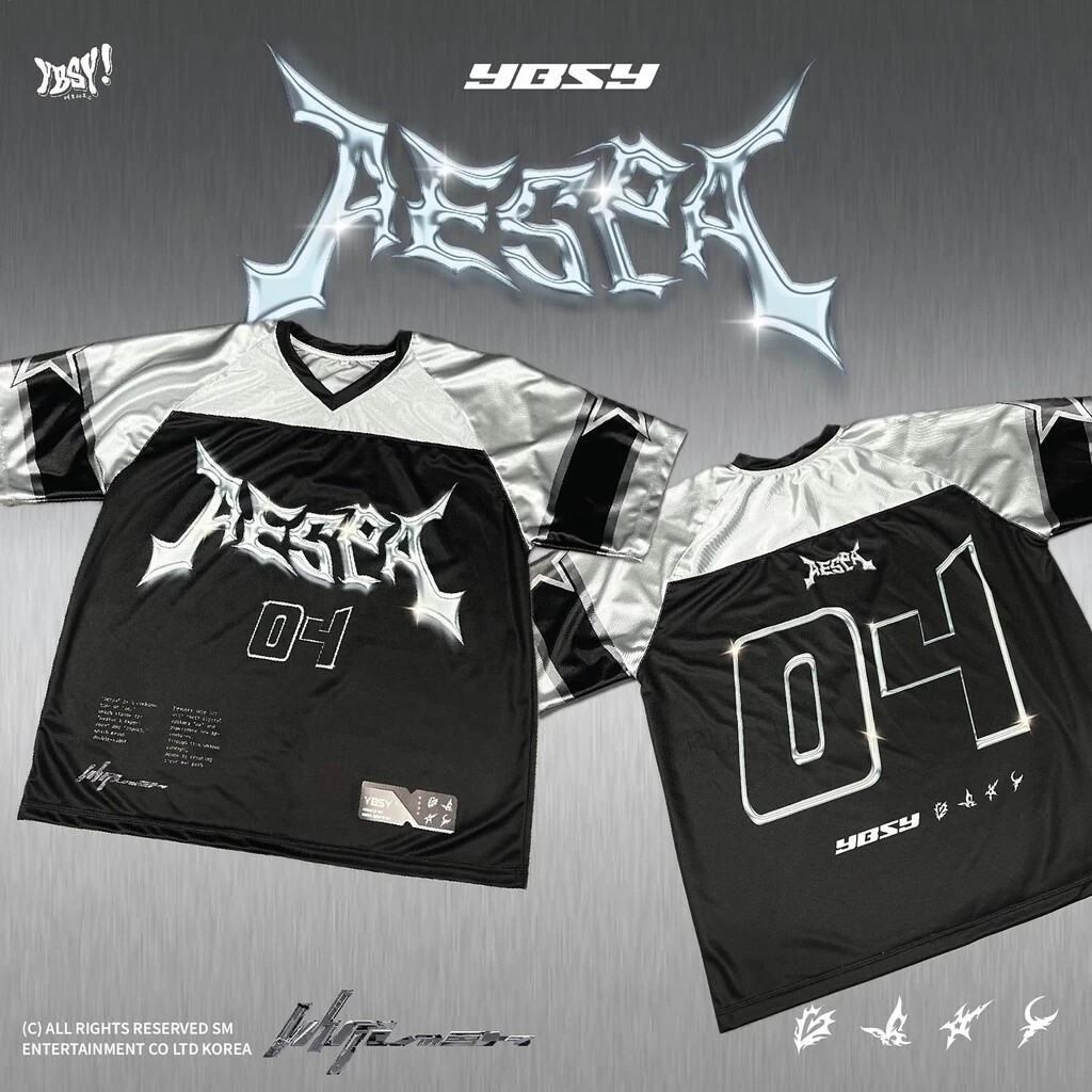 AESPA Baseball Jersey for MY Merch Shirt Kpop Perfect Outfit for
