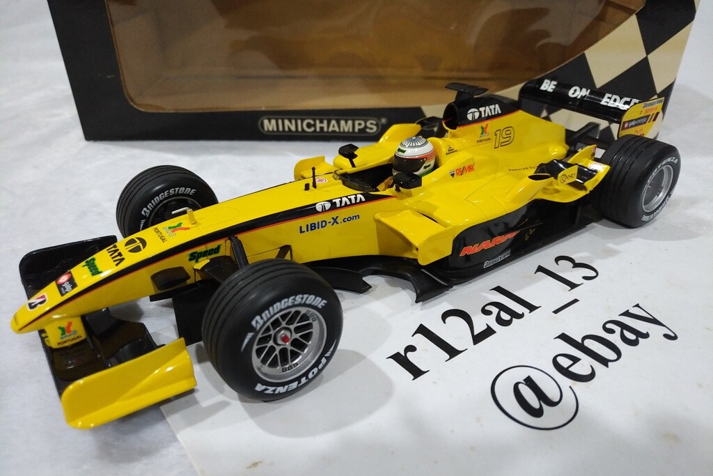 Minichamps 1:18 2005 Jordan F1 EJ15 Narain Karthikeyan 100050019
