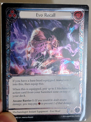 COLD FOIL EVO RECALL (BLUE) NM! *FAB - PART THE MISTVEIL* | eBay