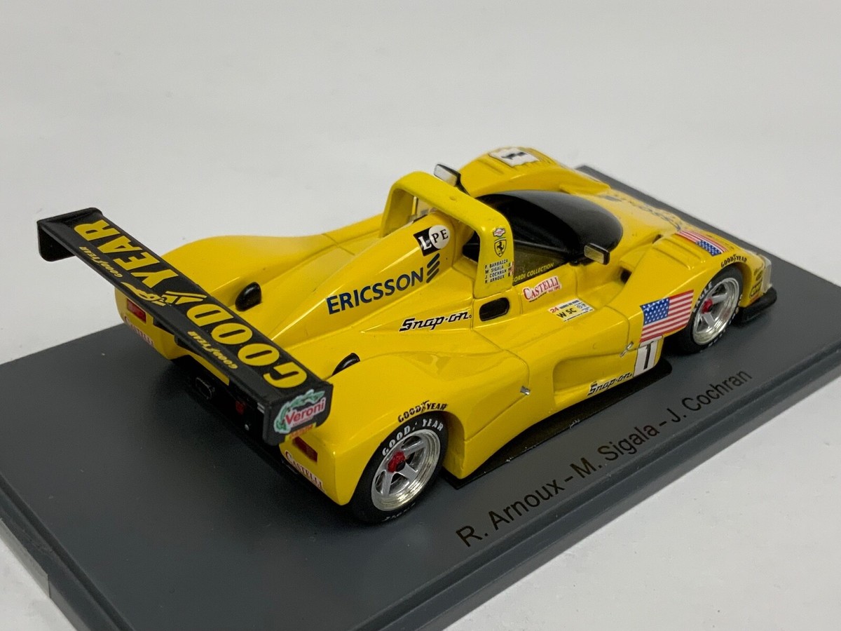 1/43 Spark Ferrari 333 SP Ericsson Car #1 1998 24 Hours Le Mans