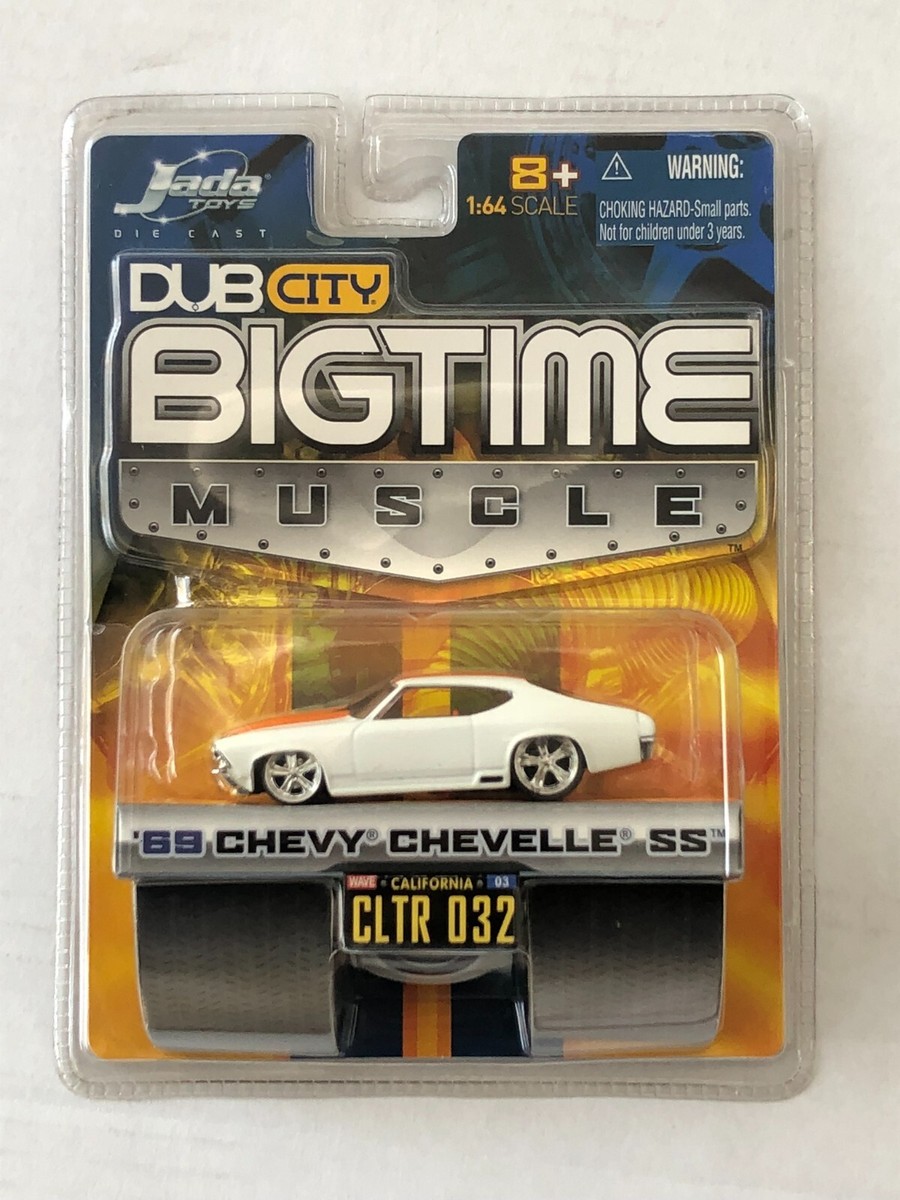 Jada Toys Dub City Bigtime Muscle 1/64 Diecast '69 Chevy Chevelle
