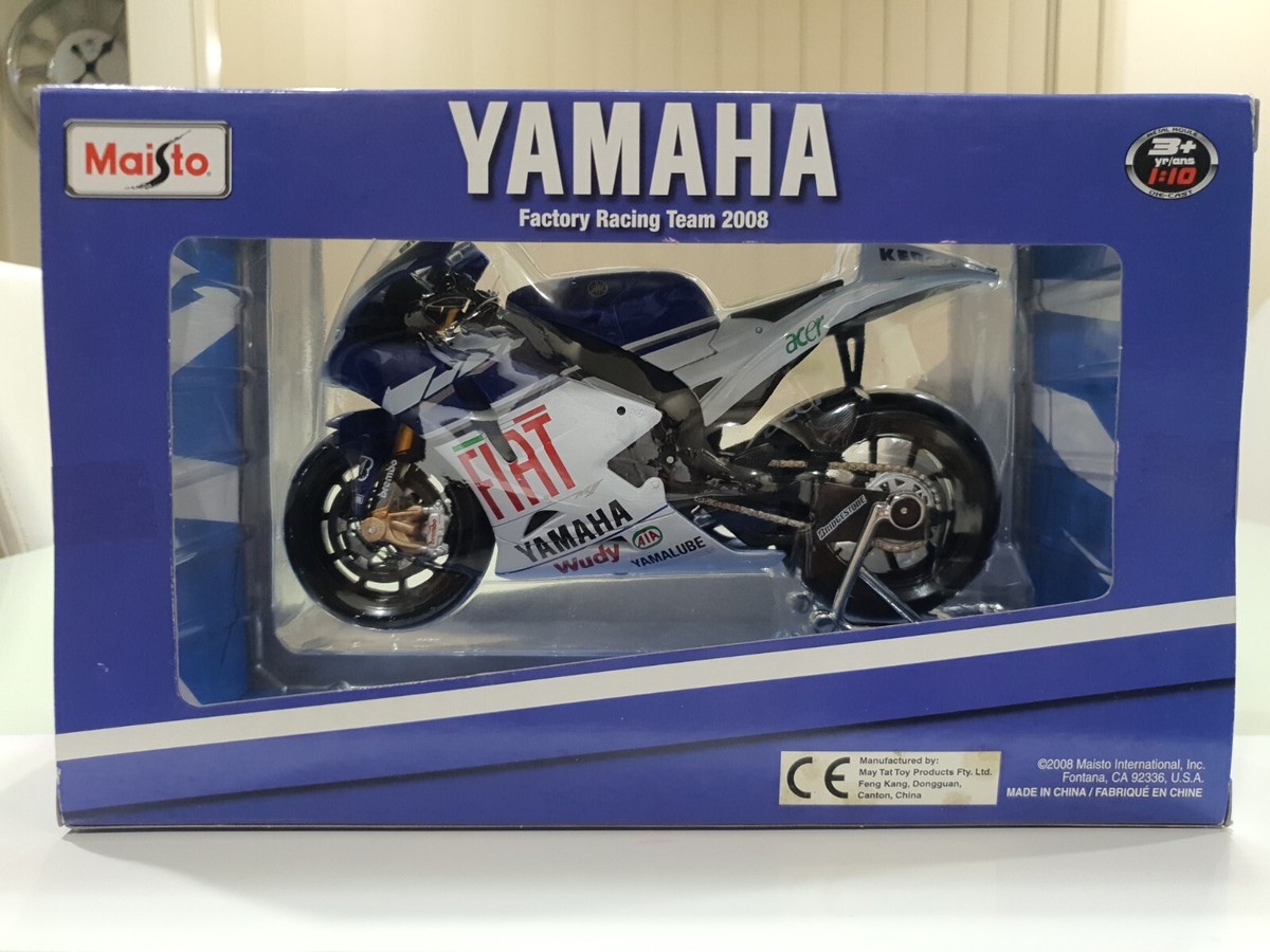Maisto 1:10 Yamaha Factory Racing Team 2008 Valentino Rossi #46