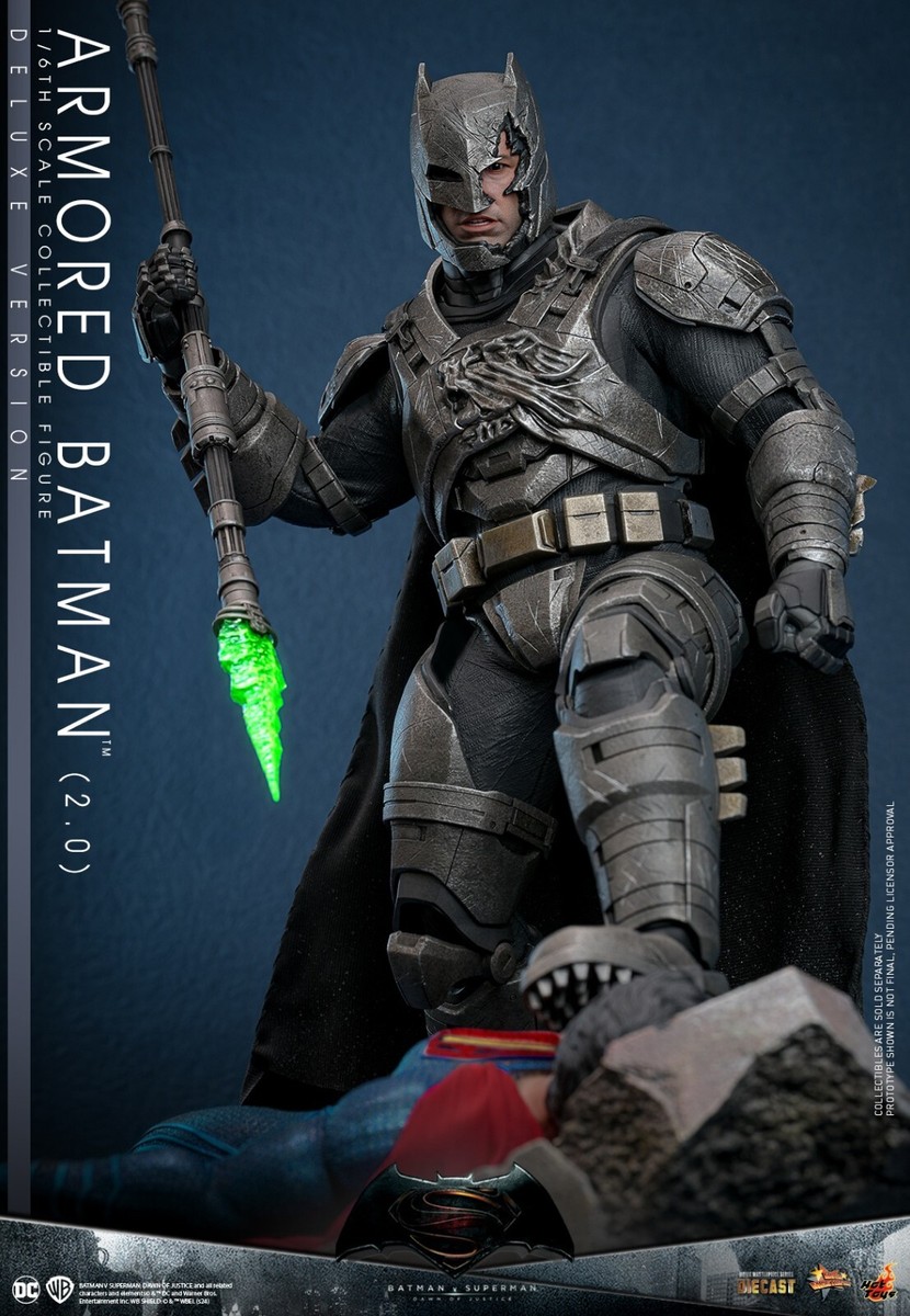 Hot Toys MMS743D63 1/6 BVS Armored Batman Action Figure Model Toy