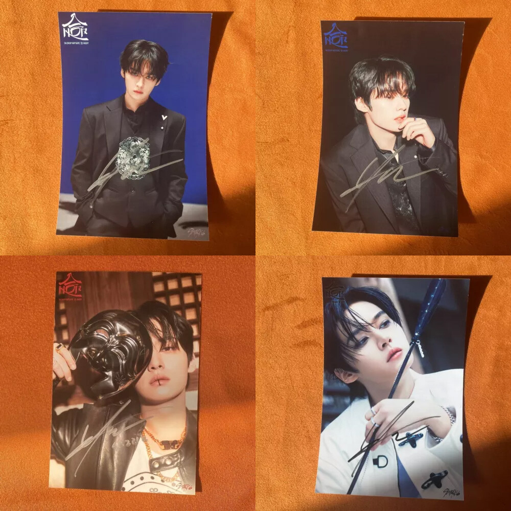 STRAY KIDS (Lee Know) 合 HOP WALKING ON WATER AUTOGRAPHED SIGNED