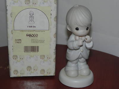 Precious Moments ~ I STILL DO ~ MALE ~ ENESCO # 531006 PORCELAIN