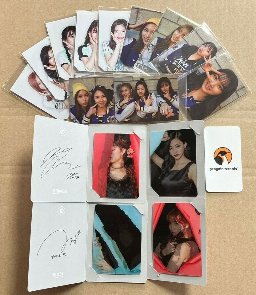 TWICE - 2ND MINI ALBUM PAGE TWO PHOTO CARD LENTICULAR CARD | eBay