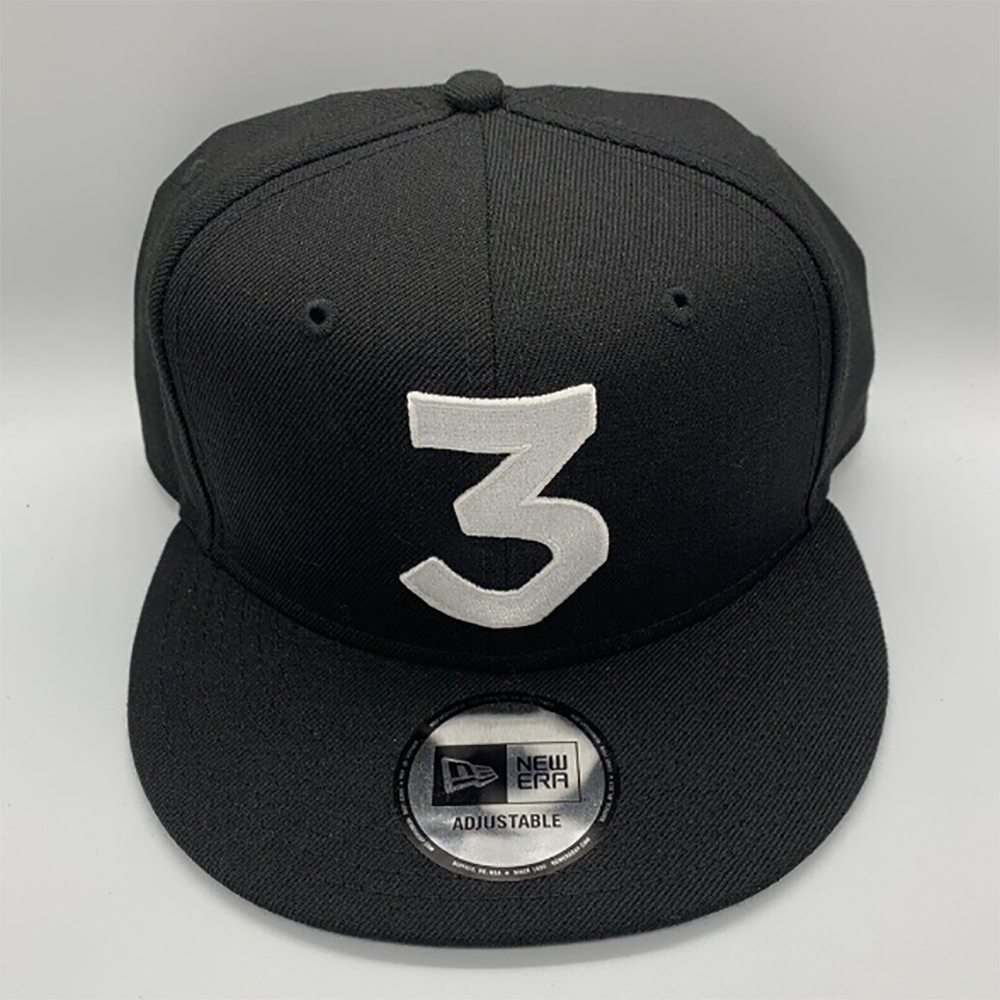Chance the Rapper '3' Logo 9FIFTY Adjustable Snap-Back New Era Cap