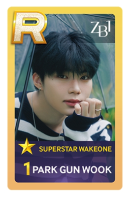ZB1 ZEROBASEONE SUPERSTAR WAKEONE PACKAGE OFFICIAL PHOTOCARD PC | eBay