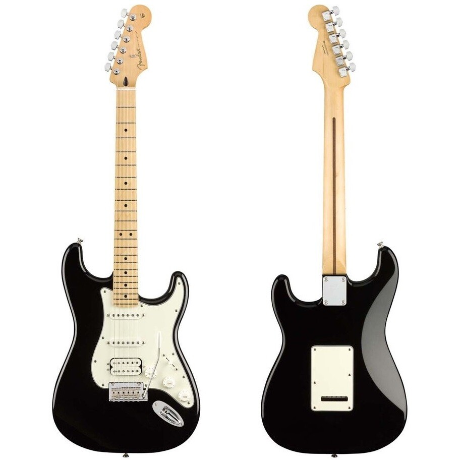 Fender Player Stratocaster HSS Maple Black Electric Guitar Player