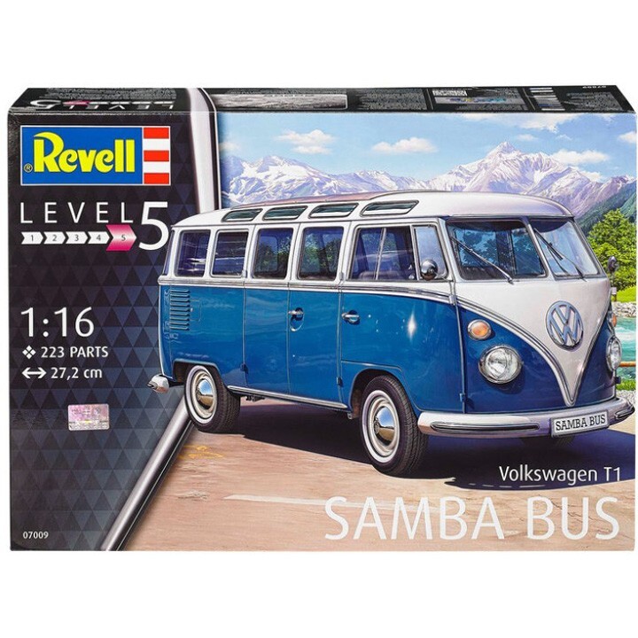 Revell #07009 1/16 Volkswagen T1 Samba Bus | eBay