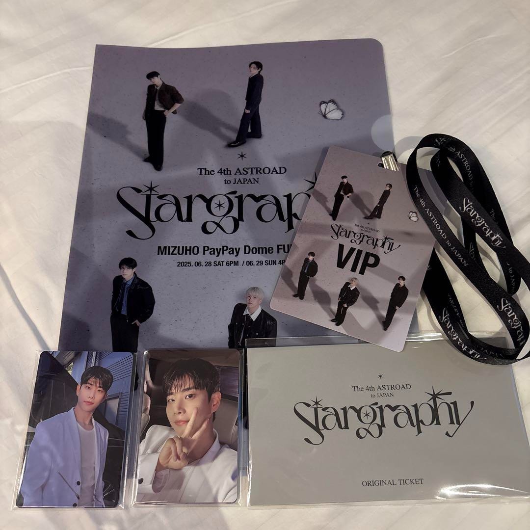 ASTRO Stargraphy in Fukuoka Japan Entrance VIP Photo Ticket