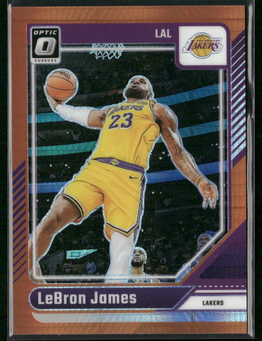 LeBron James 2024 Optic #148 Hyper Orange /299 Price Guide