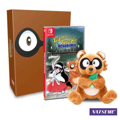 Pocky & Rocky Reshrined Collector's Edition Plushie Bundle Limited