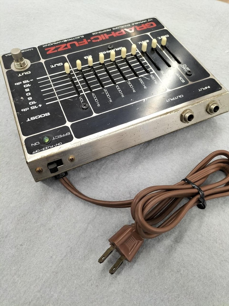 ELECTRO-HARMONIX GRAPHIC-FUZZ Effect Pedal Vintage Rare from JAPAN