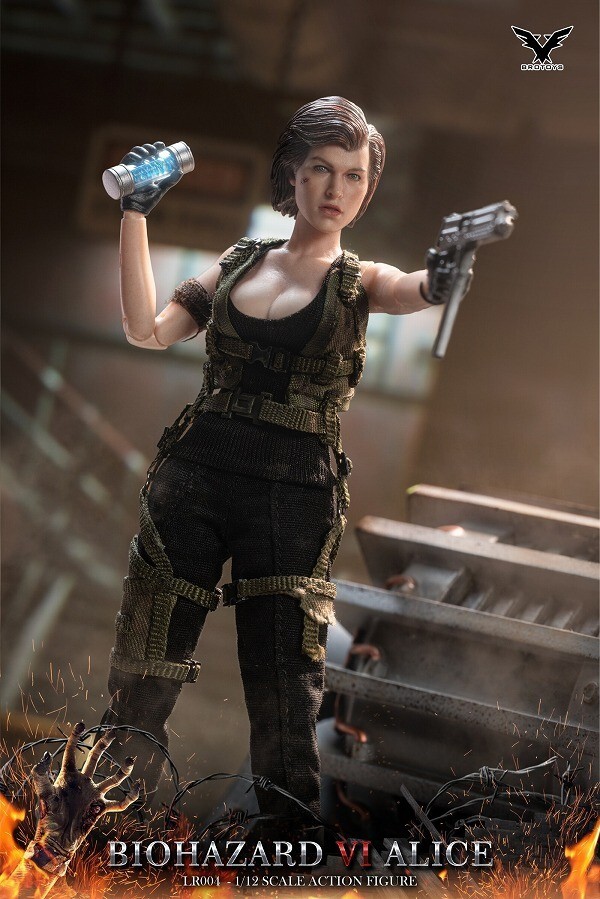 BROTOYS 1/12 Action Figure LR004 Alice Bio Hazard Resident Evil