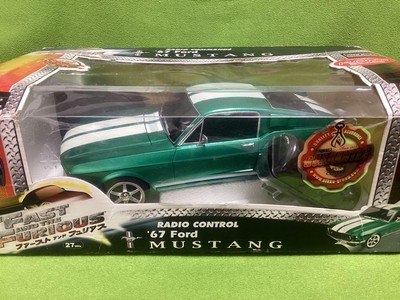 Nikko Drift Mustang 67 RC Car - Remote Control, Forward/Backward