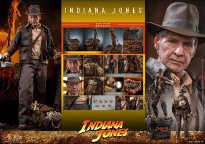 New Hot Toys MMS717 1/6 Indiana Jones the Dial of Destiny Deluxe