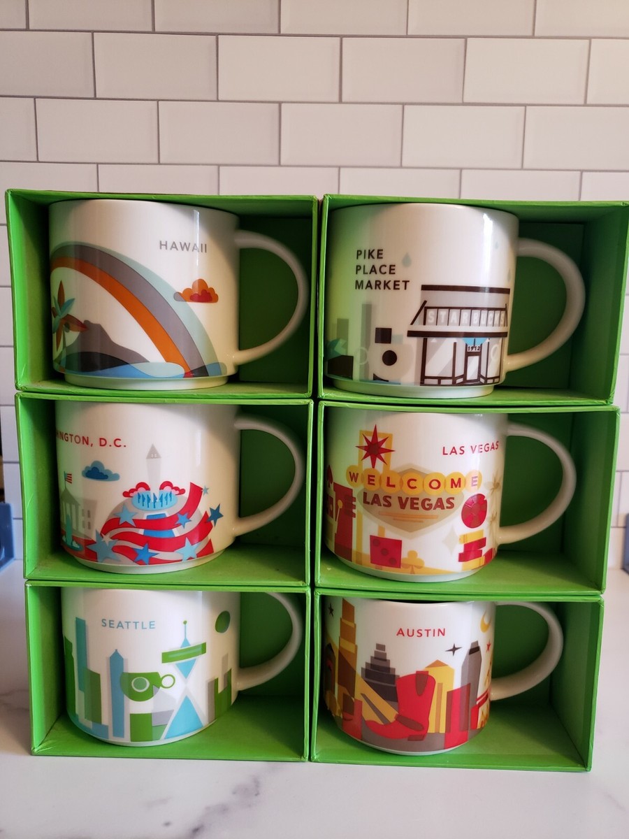 Starbucks Mug Global Icon and You Are Here Series | eBay
