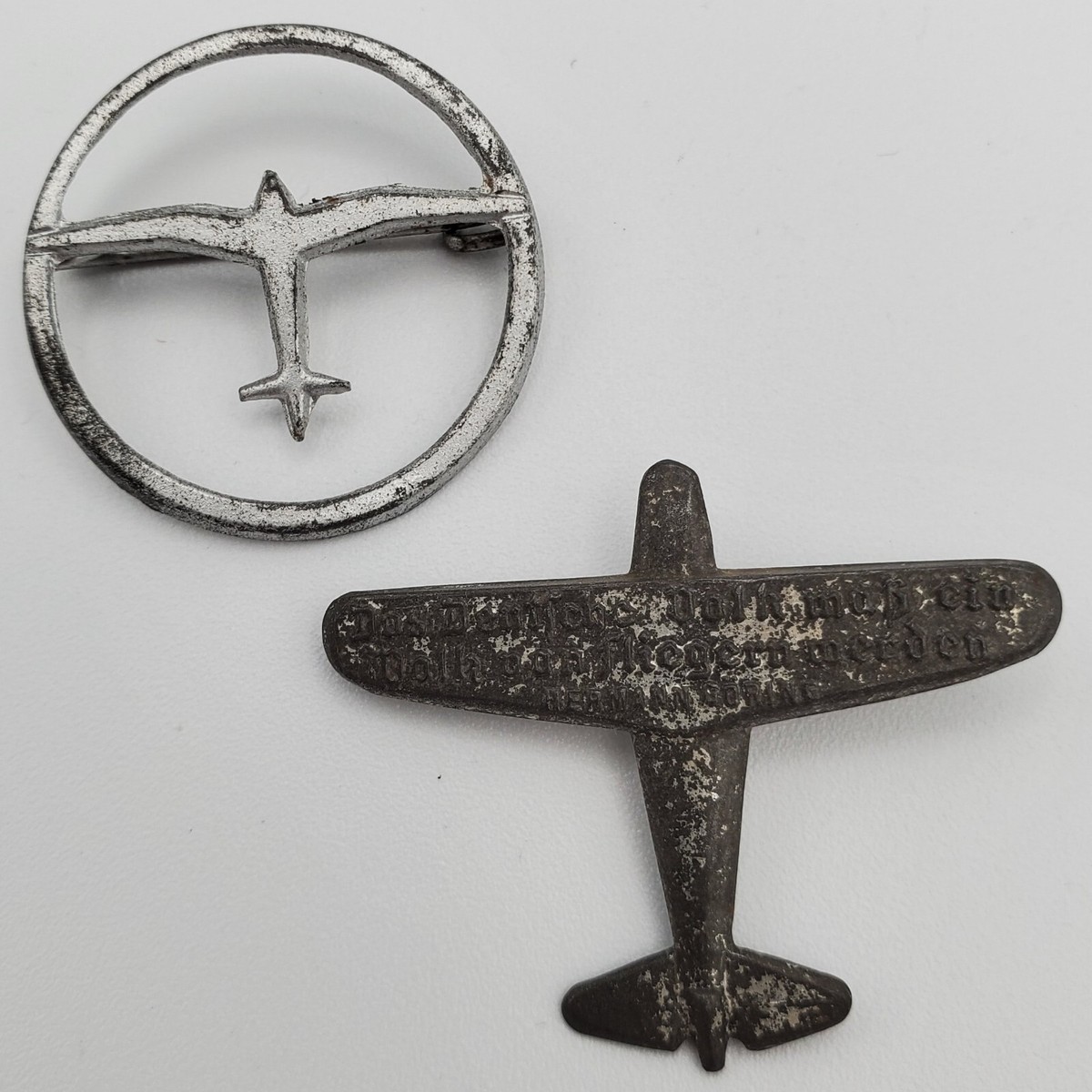 Original WW2 WWII German aviation Luftsport pilot plane WHW glider