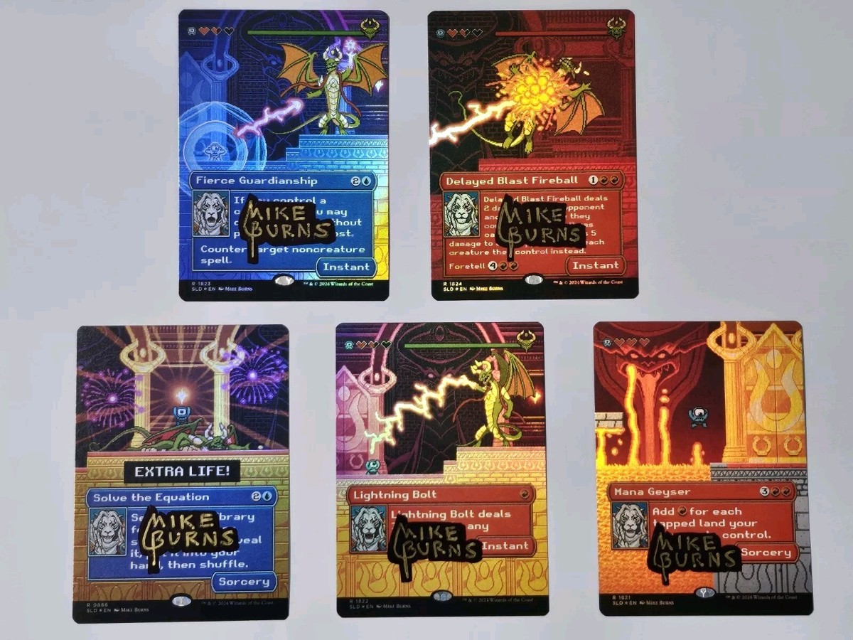 MTG Secret Lair EXTRA LIFE 2024 Foil版 Pixel Perfect | Extra Life