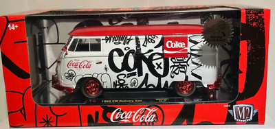 M2 MACHINES, 1:24, 1960 VW DELIVERY VAN, WMTS01 24-41, CHASE 1 OF