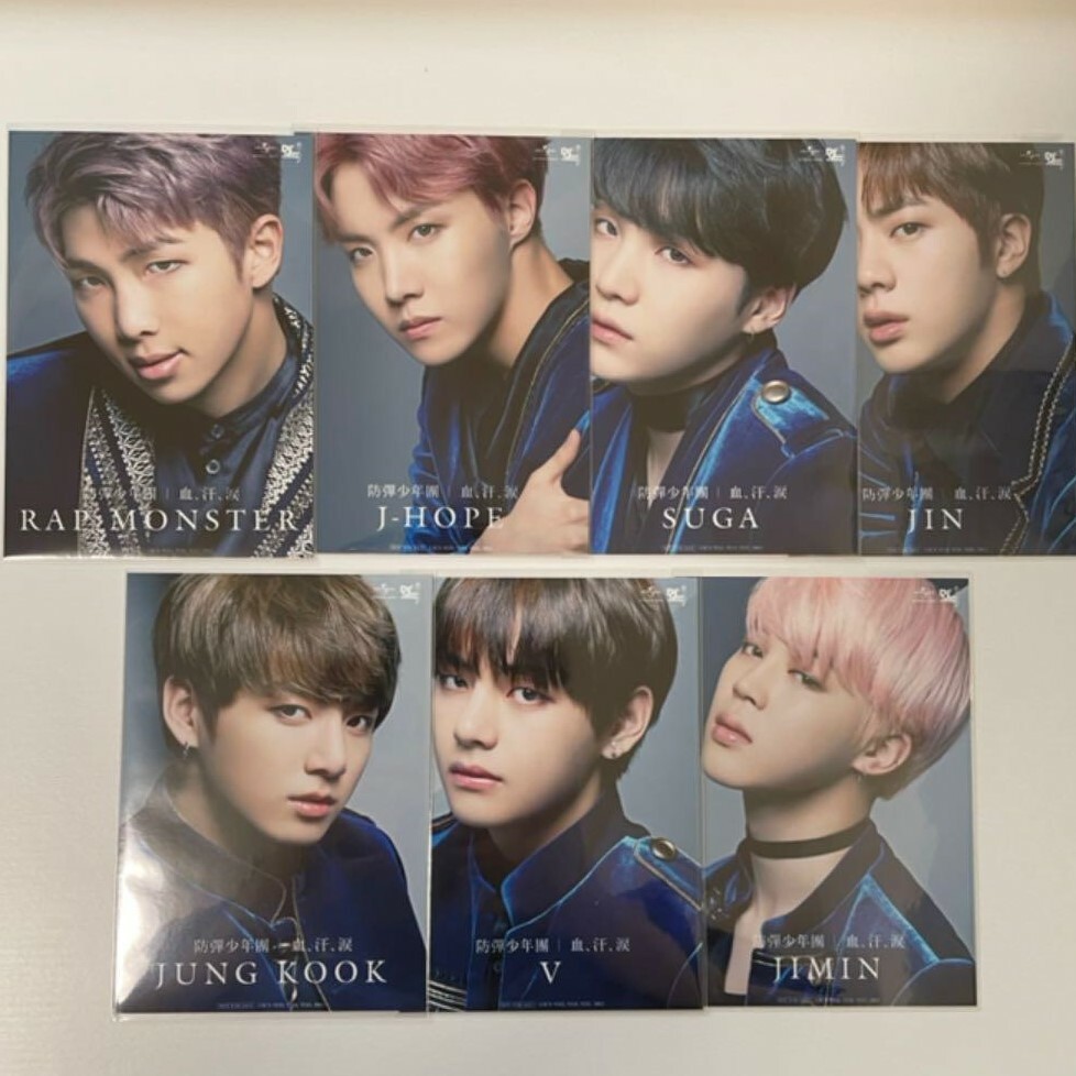 BTS Blood Sweat & Tears Japan Tower Record Limited Photo RM JHOPE