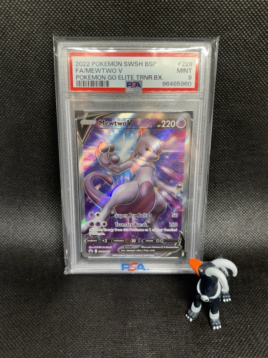 PSA 9 Mewtwo V SWSH229 SWSH: Sword & Shield Promo Card | eBay