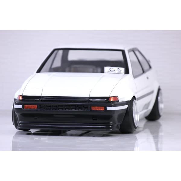RC 1/10 Toyota AE86 Sprinter Trueno 2DR Clear Body Set Unpainted