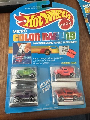 1988 Vintage Hot Wheels Micro Color Racers Item 3229 Original
