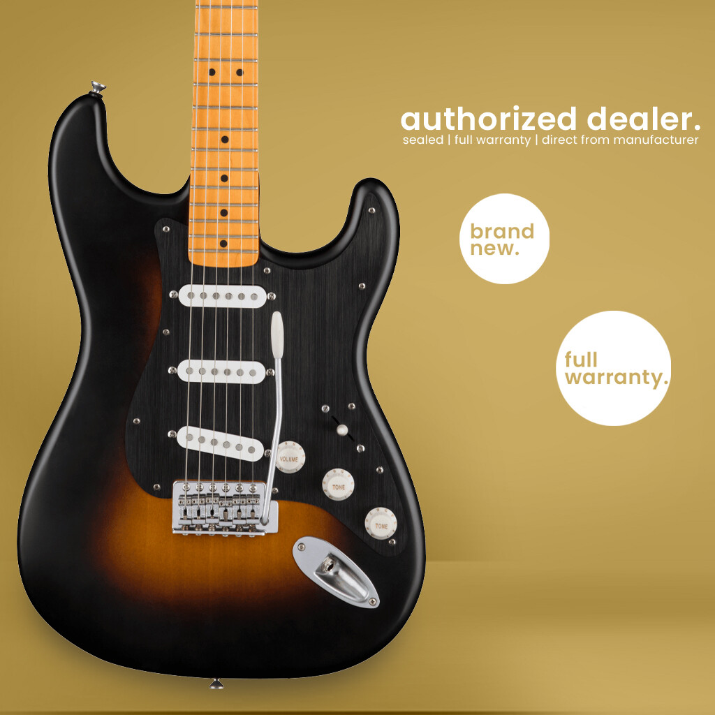 SQUIER 40TH ANNIVERSARY STRAT | VINTAGE EDITION | SATIN WIDE 2