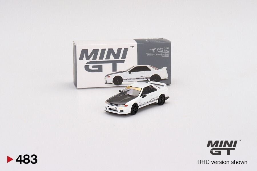 Mini GT 483 Nissan Skyline GT-R GTR Top Secret Tokyo Auto Salon