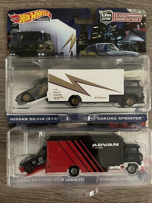Hot Wheels Premium Team Transport Nissan Skyline & Nissan Silvia