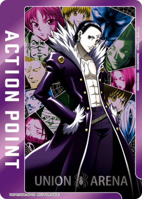 Union Arena Card HUNTER X HUNTER Chrollo Action Point AP Foil Ver