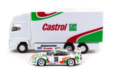 Tarmac Works - Castrol Toyota Supra GT JGTC 1995 With Truck | eBay