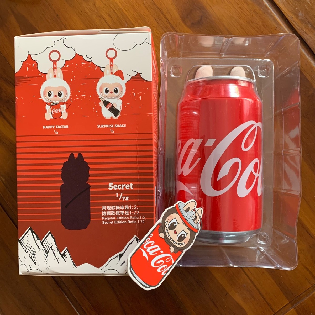 SECRET - Labubu THE MONSTERS COCA-COLA SERIES Vinyl Face Confirmed