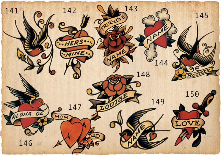 Sailor Jerry Tattoo Art 14 x 11 Photo | eBay