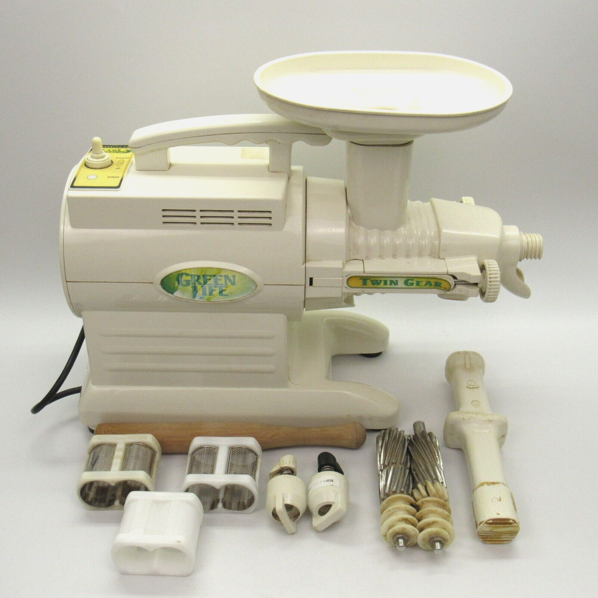 Green Life Juice Extractor Masticating Juicer GL-20001 Wheatgrass